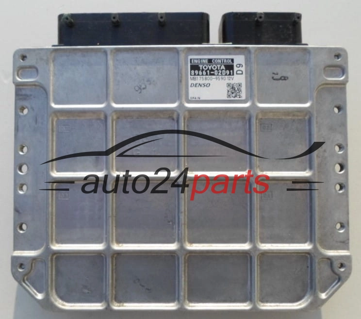 Centralina motore TOYOTA AURIS Denso MB175800-9590,  89661-02D91
