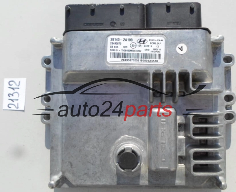 CENTRALINA MOTORE HYUNDAI KIA 39140-2A100, 391402A100, 28495870, DCM6.2AP 