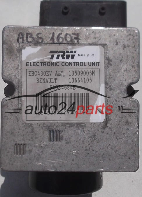 BOMBA DE ABS RENAULT TRAFIC PRIMASTAR VIVARO 8200343525 GM 93852852, TRW 13664105, 13509005M, 540854684B