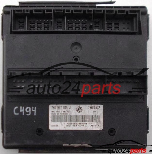 CONFORT MODULE VW VOLKSWAGEN T5 1.9 TDI 7H0 937 049 J, 07H0937049J, 28015572 