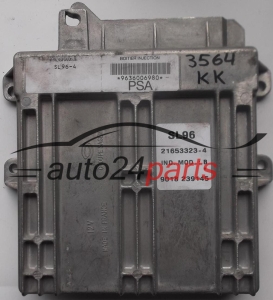 ECU ENGINE CONTROLLER CITROEN XSARA PEUGEOT 306 1.8 9636006980 SL96-4 21653323-4, 216533234
