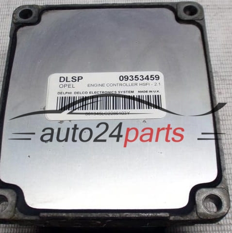 OPEL ASTRA ZAFIRA 1.6 Z16XE 09353459 DLSP 9353459, 9364459, 62 37 436 