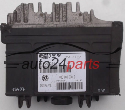 KOMPUTER STEROWNIK SILNIKA VW VOLKSWAGEN POLO 1.4 AFH 030906030D, 030 906 030 D, 61600.261.14, 6160026114, IAW1AV.V3, IAW1AVV3 