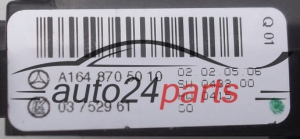 STEUERUNG HEIZUNG KLIMATRONIC KLIMAANLAGE KLIMADEBEDIENTEIL STEUERGERAT MERCEDES ML W164 A 164 870 50 10