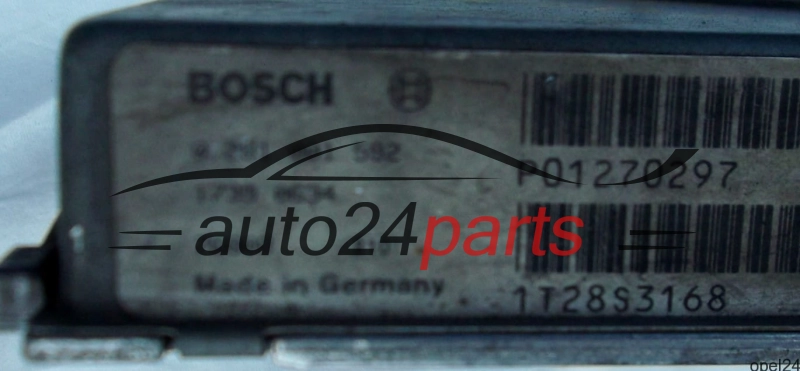 MOTORSTEUERGERÄT ECU STEUERGERÄT VOLVO S70 V70 2.5 TDI BOSCH 0281001592