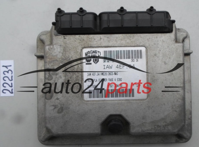CENTRALITA DE MOTOR FIAT MULTIPLA 1.6 IAW 4EF.G4, IAW4EFG4, 51779340