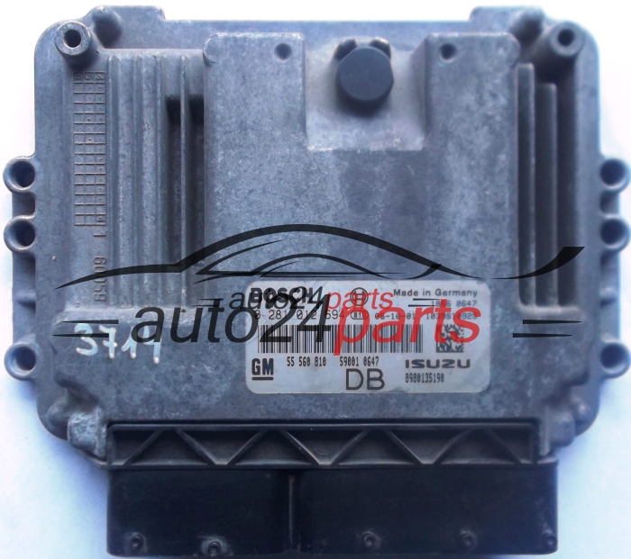 CENTRALINA MOTORE OPEL ASTRA 1.7 CDTI Z17DTH BOSCH 0 281 012 694