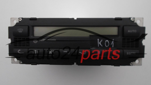 MANDO DE CALEFACCION AIRE ACONDICIONADO CLIMATRONIC VW PASSAT 3B2 PASSAT B5 GOLF IV AUDI A4 HELLA 5HB 007 617-00, 5HB00761700, 1J1 907 044, 1J1907044