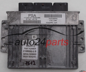 ECU CENTRALITA DE MOTOR PEUGEOT 1.4 84820V10, 21586640-2 B, 96 661 498 80, 9666149880, 9660388980