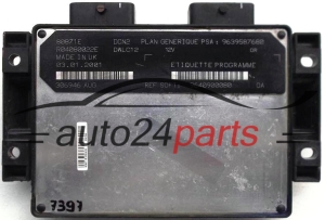 KOMPUTER STEROWNIK SILNIKA PEUGEOT 306 RENAULT R04080022E, D, 9639587680, 9640900080