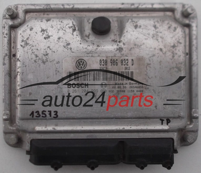 CENTRALINA DO MOTORE VW VOLKSWAGEN LUPO 1.0 030906032D, 030 906 032 D, BOSCH 0261204999, 0 261 204 999