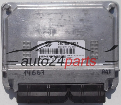 SIEMENS 5WP40298 02, 5WP4029802, 03D 906 033 F, 03D906033F