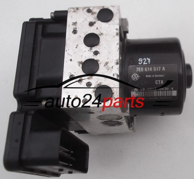 POMPE HYDRAULIQUE ET CALCULATEUR d'ABS VOLKSWAGEN TRANSPORTER 7E0 614 517 A / 7E0614517A / 10021204304 / 7E0 907 379 E / 7E0907379E / 10092903063 / 10061933221