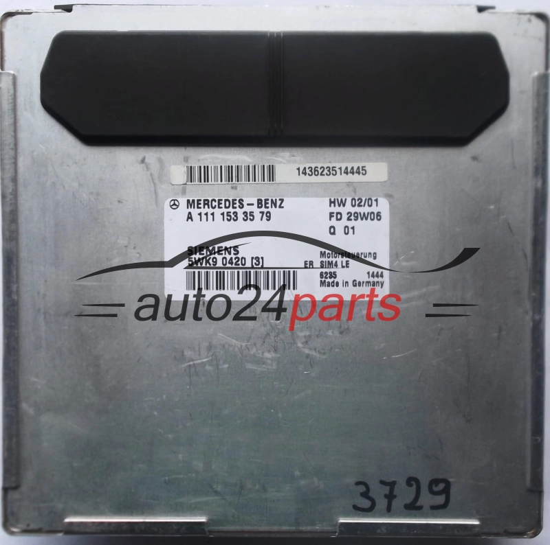 CENTRALINA DO MOTORE   A1111533579 1111533579 SIEMENS SIM4 LE 5WK90420 MERCEDES W202 2.0 C200