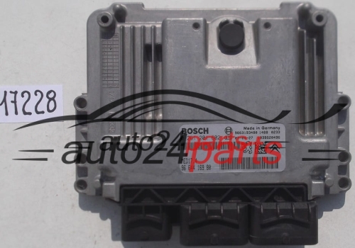 MOTORSTEUERGERÄT ECU STEUERGERAT PEUGEOT 207 1.6 BOSCH 0 261 201 602, 0261201602, 96 644 169 80, 9664416980, 9663193480, MED17.4 