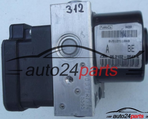 ABS FORD FIESTA 8V512M110AB, 8V512M110 AB, 06. 2102-0547.4 BE, 06210205474, 06.2109-5326.3, 06210953263 