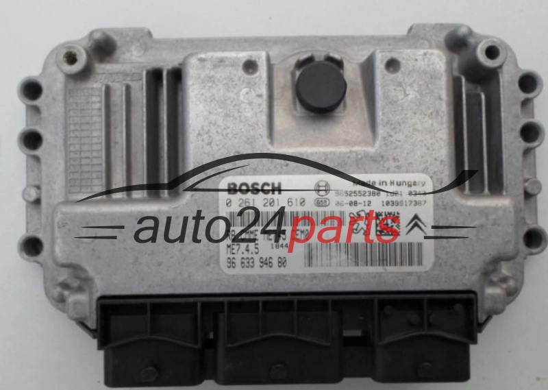 CENTRALINA MOTORE PEUGEOT 307 1.6 BOSCH 0 261 201 610,  96 633 946 80
