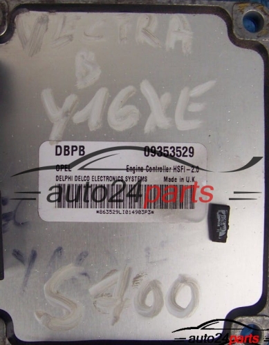 calculateur moteur pour opel chevrolet, holden, vauxhall vectra b 1.6 y16xe