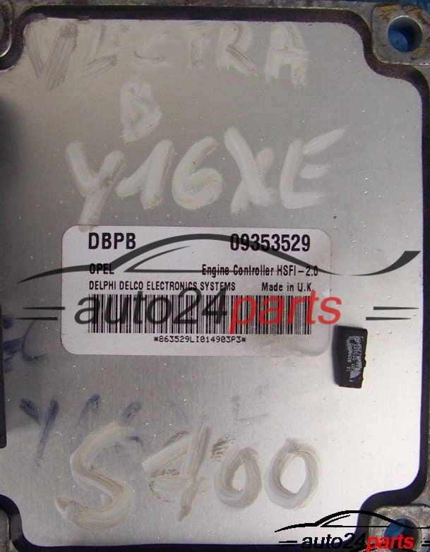 calculateur moteur pour opel chevrolet, holden, vauxhall vectra b 1.6 y16xe