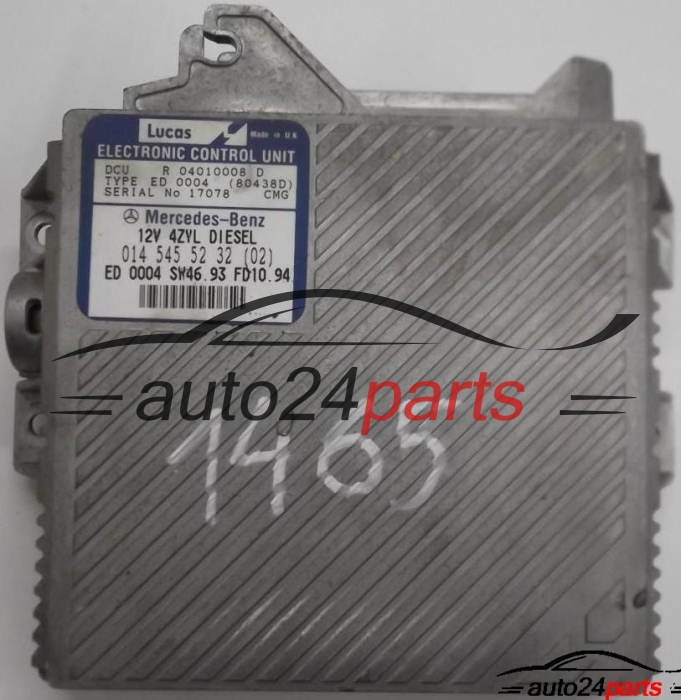 calculateur moteur pour mercedes w202 2.0 c200 d