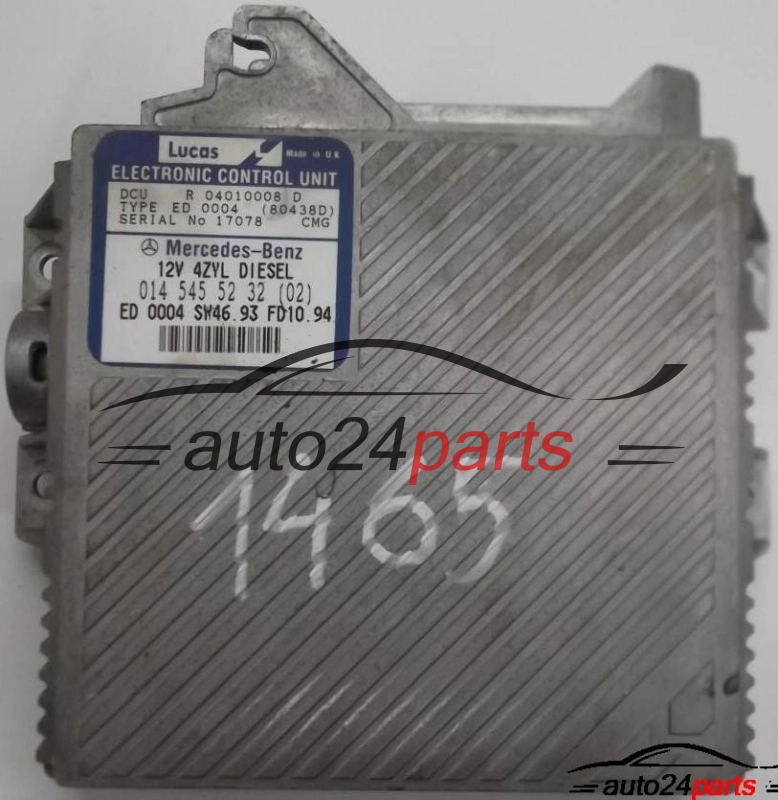 calculateur moteur pour mercedes w202 2.0 c200 d