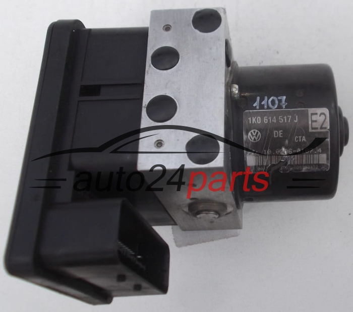 Pompe ABS et calculateur 1K0 614 517 J, 1K0614517J, 10.0206-0107.4, 10020601074, 1K0 907 379 K, 1K0907379K, 10.0960-0348.3, 10096003483