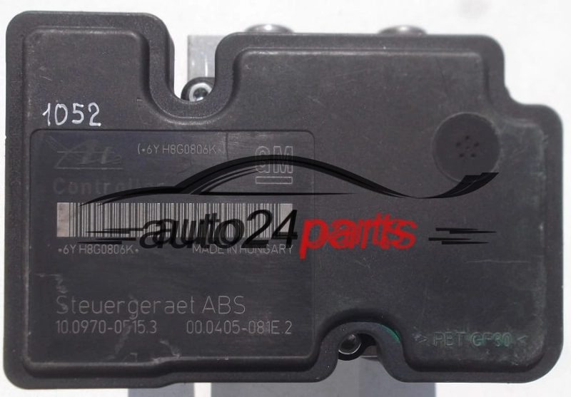 ABS HYDRAULIK-AGGREGAT MIT STEUERGERAET OPEL ASTRA H ZAFIRA B GM 13 246 534 BK, 13246534, ATE 10.0207-0081.4, 10.0970-0515.3