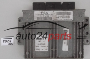 KOMPUTER STEROWNIK SILNIKA CITROEN XSARA 1.4 9641816180 9638484780-04 HOM S2000-29 21645519-1, 216455191 50409S05 -  18938, 19000