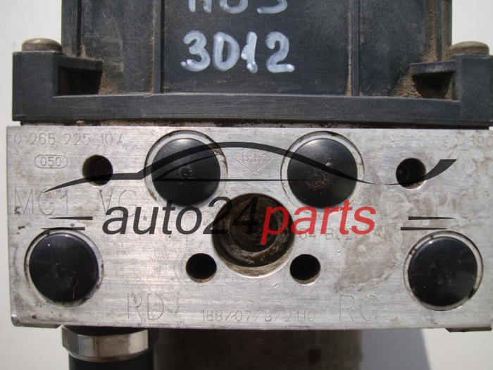 Αντλία αβς RENAULT SCENIC MEGANE BOSCH 0 265 225 107, 0265225107, 8200090690, 0265950046