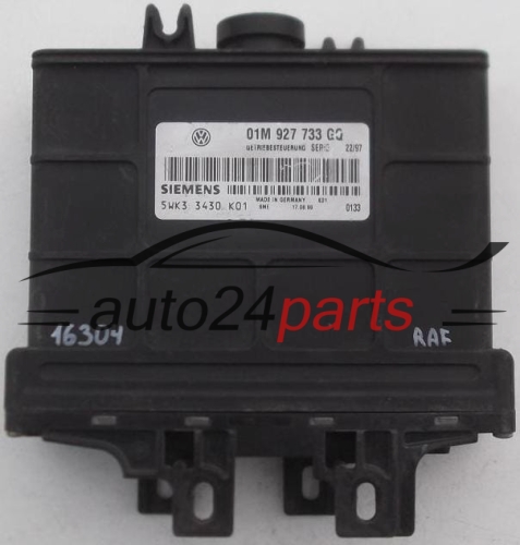 ECU αυτόματο κιβώτιο ταχυτήτων VW VOLKSWAGEN GOLF 2.0 SIEMENS 5WK3 3430 K01