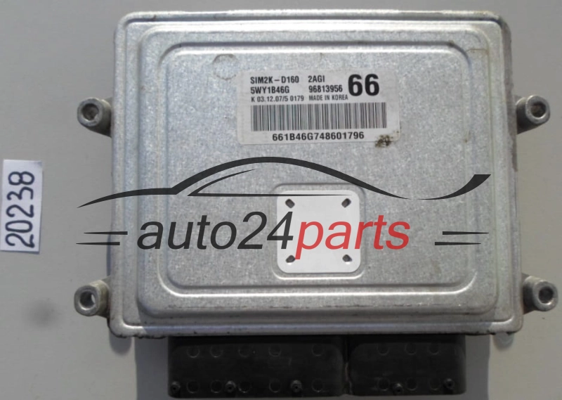 KOMPUTER STEROWNIK SILNIKA CHEVROLET EPICA 2.0 5WY1B46G, 96813956, SIM2K-D160