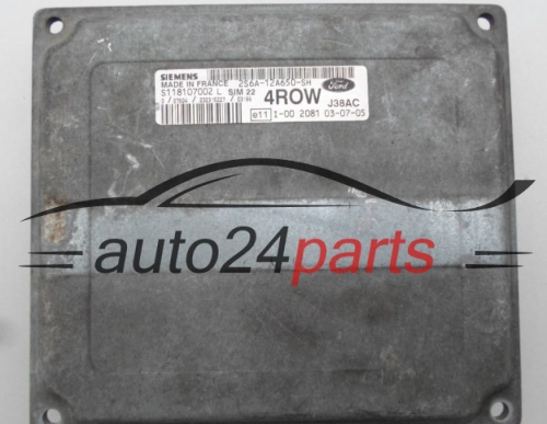 ECU CENTRALITA DE MOTOR  FORD FIESTA 1.4 SIEMENS S118107002 L,  2S6A-12A650-SH