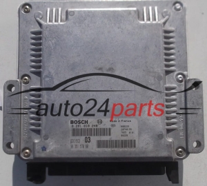 ECU CENTRALITA DE MOTOR PEUGEOT 406 2.0 HDI BOSCH 0 281 010 248, 0281010248, 96 351 570 80, 9635157080, EDC15C2 