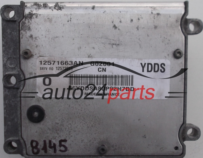 CALCULATEUR MOTEUR OPEL VECTRA SIGNUM 2.2 Z22SE 12571663AN YDDS, YDDS, 12571663 AN, 12572011, 12 572 011, 6235174, 62 35