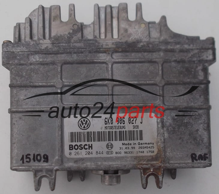 6K0906027J, 6K0 906 027 J, BOSCH 0261204844, 0 261 204 844