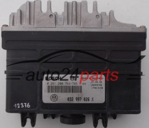 CALCULATEUR MOTEUR VW VOLKSWAGEN GOLF 1.4 BOSCH 0 261 200 764/765, 0261200764, 032 906 026 X, 032906026X