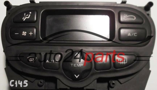 MANDO DE CALEFACCION AIRE ACONDICIONADO CLIMATRONIC PEUGEOT 307 BEHR 92054 01, GKR 9140010385, 96430991XT, 96430991 XT, 96 430 991 XT 