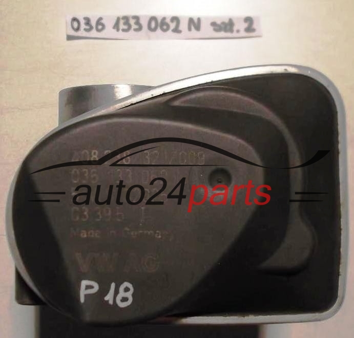 CORPO DE BORBOLETA VOLKSWAGEN AUDI SEAT SKODA VDO 408-238-321-009, 408238321009, 036 133 062 N, 036133062N