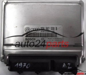 CALCULATEUR MOTEUR AUDI A4 VW PASSAT 1.8 ADR 8D0 907 558 B, 8D0907558B, BOSCH 0261204774, 0 261 204 774 