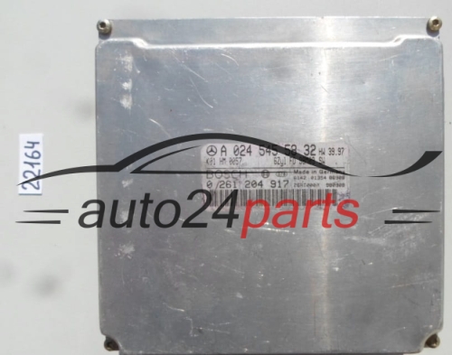 CENTRALITA DE MOTOR MERCEDES C240 BOSCH 0 261 204 917, 0261204917, A 024 545 58 32, A0245455832