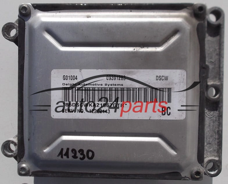 calculateur moteur pour opel vectra et zafira 2.2 z22se