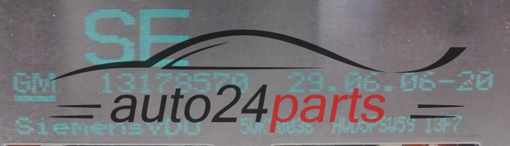 Schermo del display multifunzione radio OPEL ASTRA H ZAFIRA B SIEMENS 5WK70036, GM 13 178 570 SE