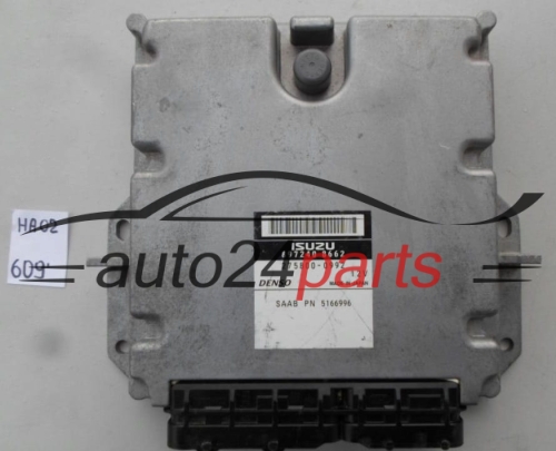 KOMPUTER STEROWNIK SILNIKA SAAB 9-5 3.0 TID PN 5166996 ISUZU 897240-8662, 8972408662, DENSO 275800-0992, 2758000992