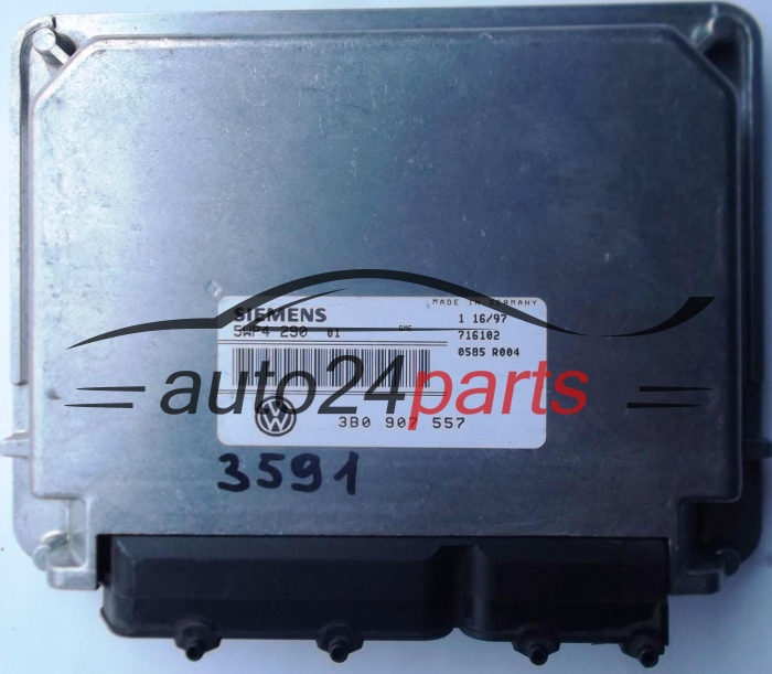CENTRALINA DO MOTORE VW VOLKSWAGEN PASSAT 1.6 AHL 3B0907557, SIEMENS 5WP4290 01