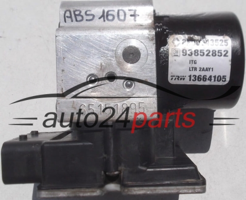 Aντλία ABS RENAULT TRAFIC PRIMASTAR VIVARO 8200343525 GM 93852852, TRW 13664105, 13509005M, 540854684B