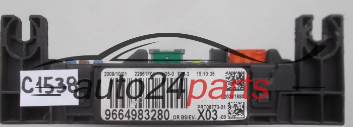  BSI CITROEN PEUGEOT VALEO 9664983280