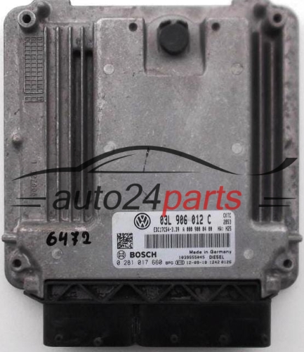 CENTRALINA MOTORE VW VOLKSWAGEN CRAFTER 2.5 TDI BOSCH 0 281 017 660