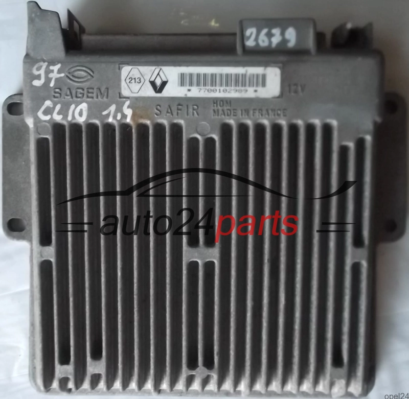 calculateur moteur pour renault clio 1.2 