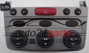 PANEL OGRZEWANIA STEROWNIK NAWIEWU REGULATOR KLIMATRONIK FIAT ALFA ROMEO 147 07353309240 / FTC52492078 - K194