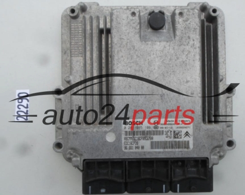 CALCULATEUR MOTEUR CITROEN PEUGEOT 2.2 HDI BOSCH 0 281 015 199, 0281015199, 96 661 040 80, 9666104080